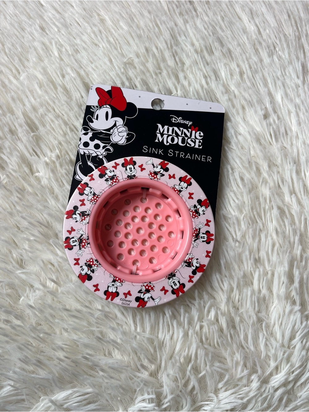 NWT Pink Minnie Mouse Sink Strainer